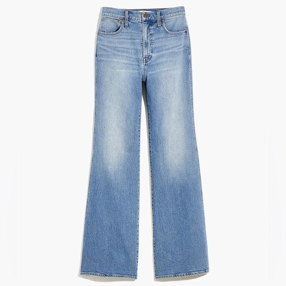Madewell High Rise Flare Jeans Size 33 in Caine Wash NWT - Picture 5 of 9
